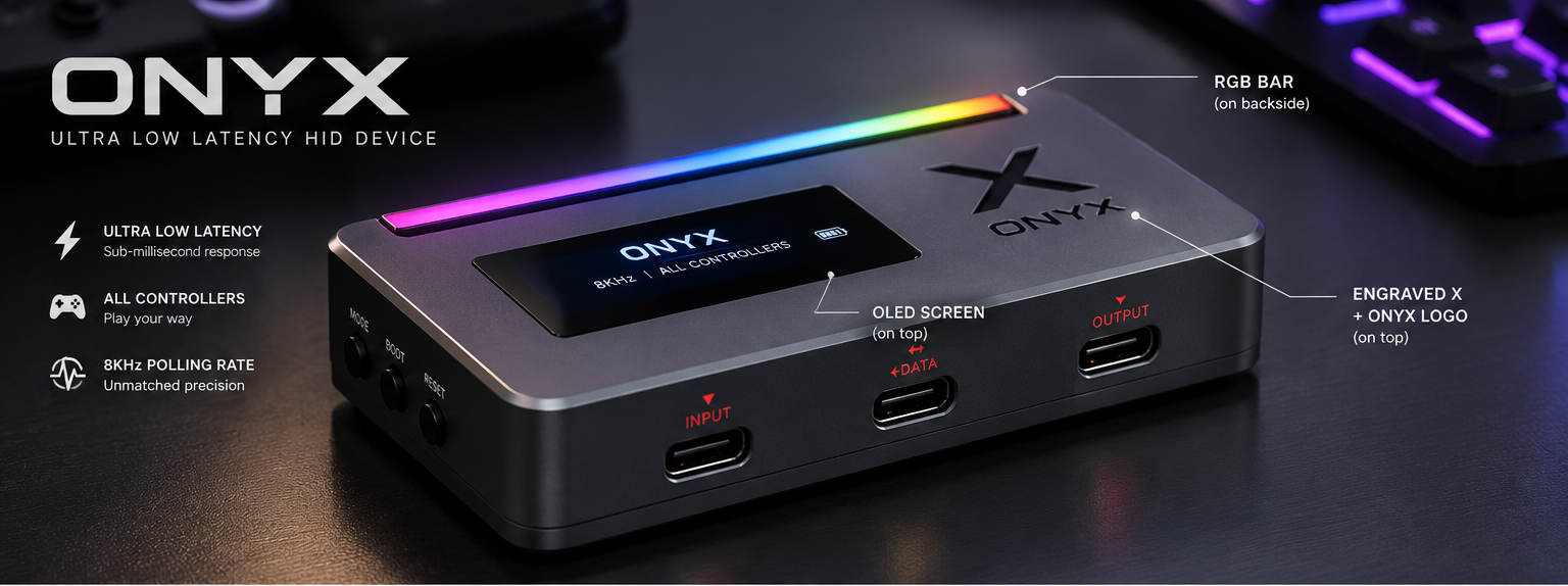 Flagship ONYX-8K 8,000Hz Hardware Adapter