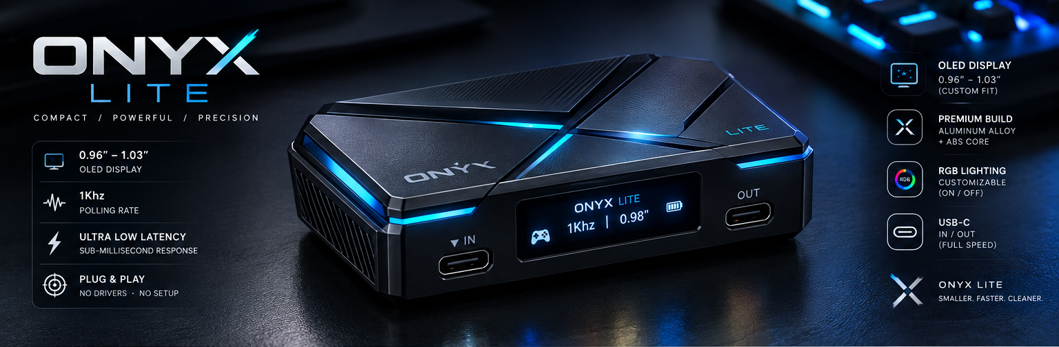 Onyx Lite Studio Hero (Obsidian Black)