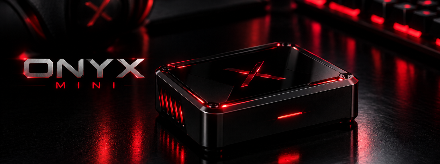 Onyx Mini Stealth 3D Render